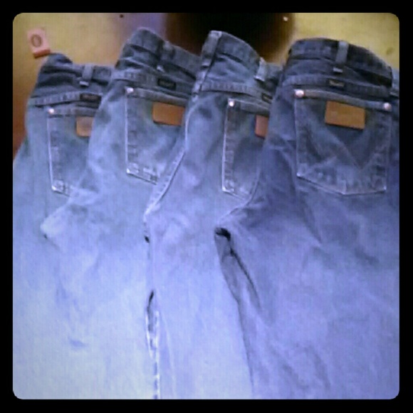 Wrangler Other - 4 pairs of Men's Wrangler jeans